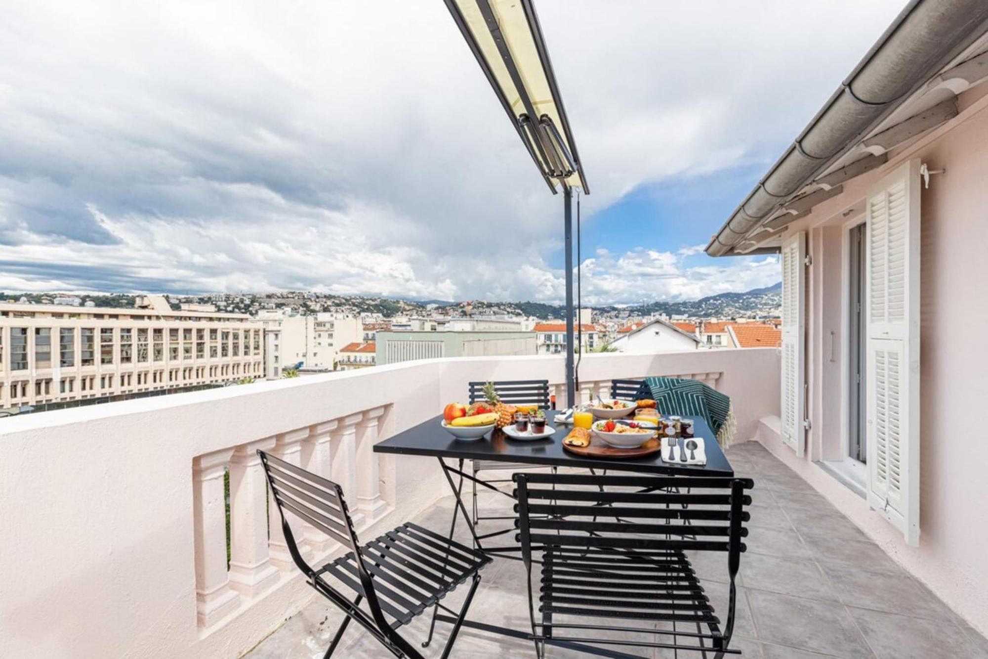 Appartement Spitalieri 2 - Superb Terrace Panoramic View Ac à Nice Extérieur photo