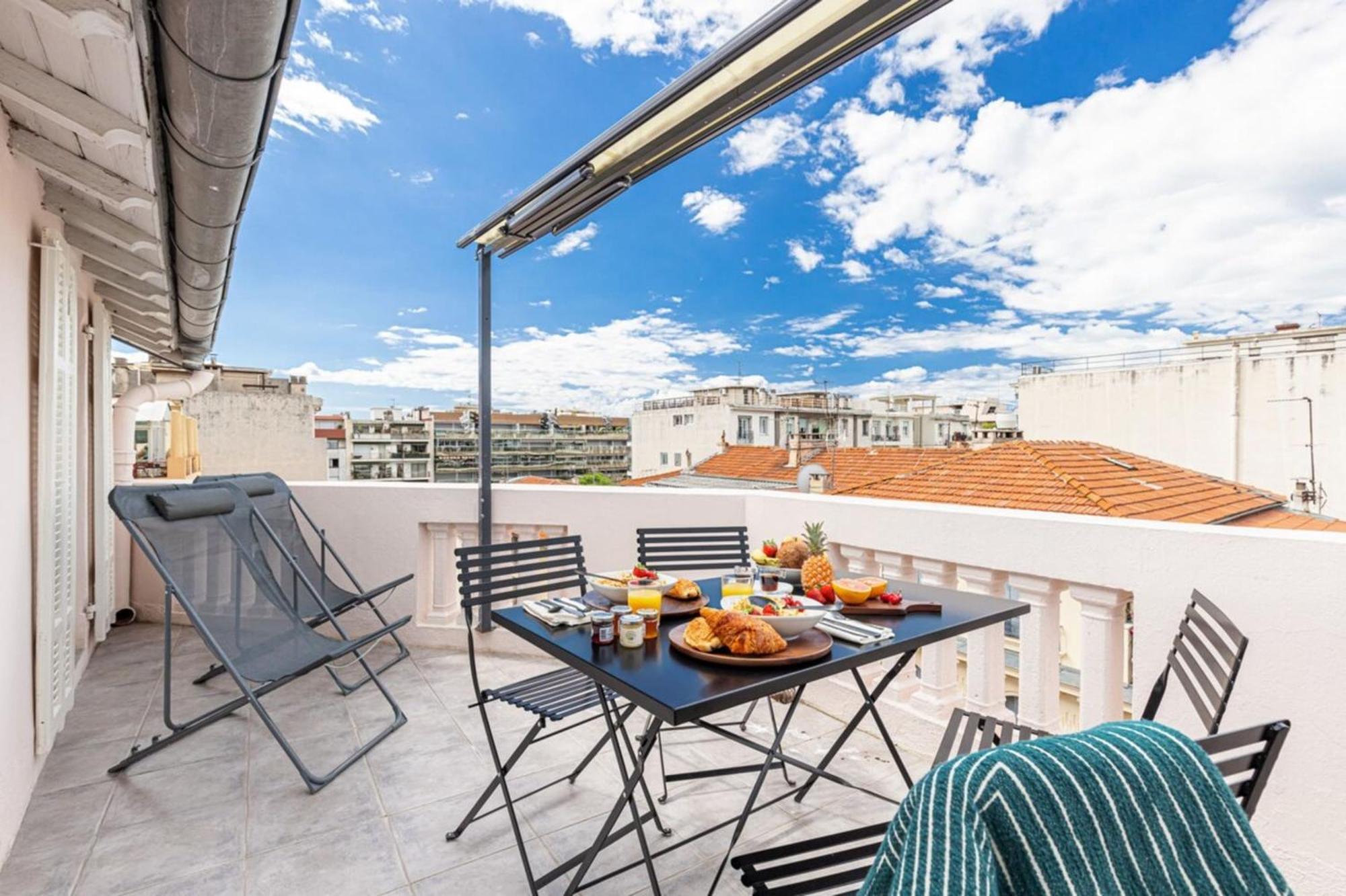 Appartement Spitalieri 2 - Superb Terrace Panoramic View Ac à Nice Extérieur photo